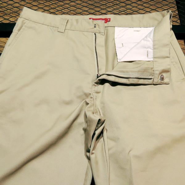 SUPREME WORK PANT サイズ34 シュプリーム ワーク パンツ カーキ