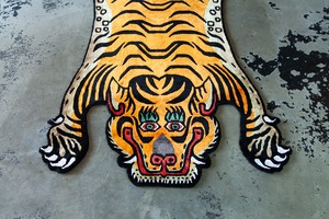 Tibetan Tiger Rug 《Lサイズ•シルク001》チベタンタイガーラグ