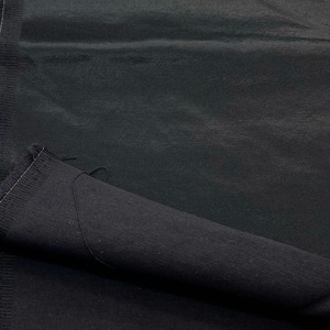 ★NY967◆3m◆1点限定!綿ポリエステル混弱光沢ボトムス等最適生地◆ブラック