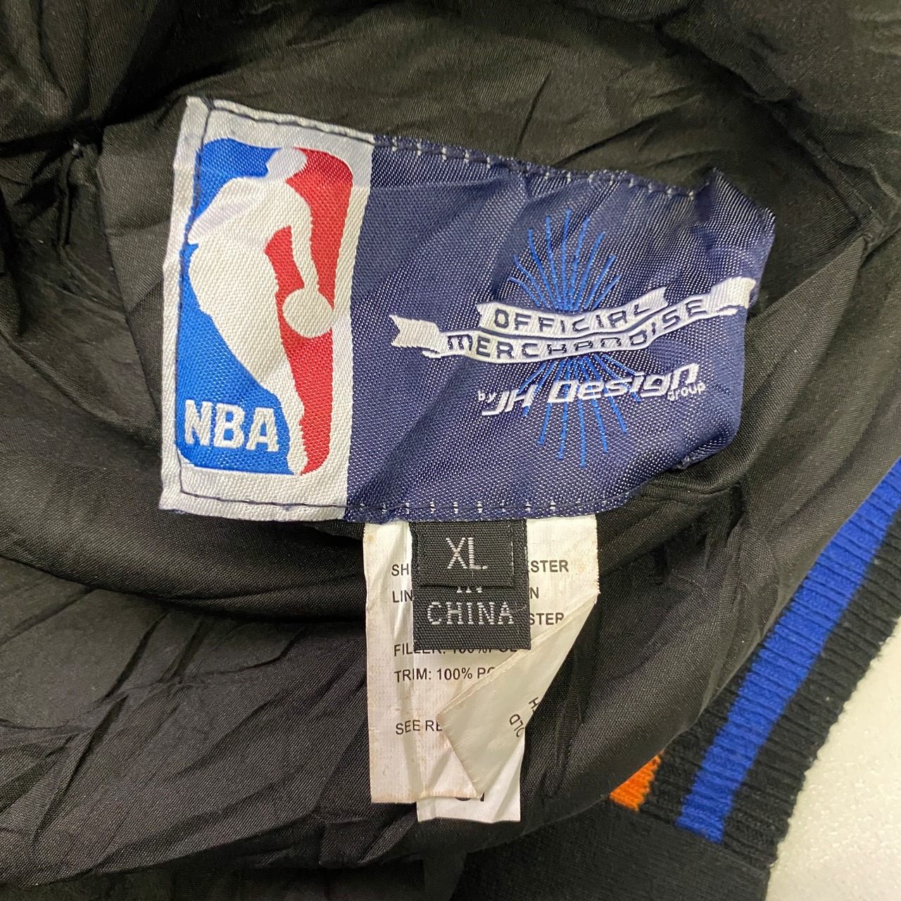 NBA ジェフハミルトン ポリエステル×スウェット リバーシブル 中綿 