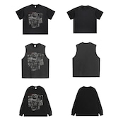 VINTAGE ストリート イエスプリント Tシャツ T1773