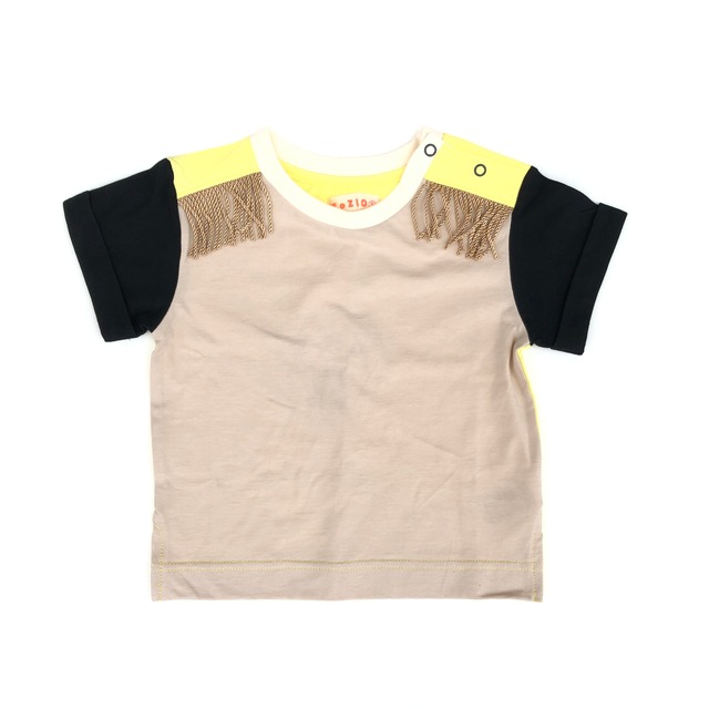 【22SS】ゾジオ(ZOZIO) Jockey T-shirts　lt.beige×lemon［S］Tシャツ