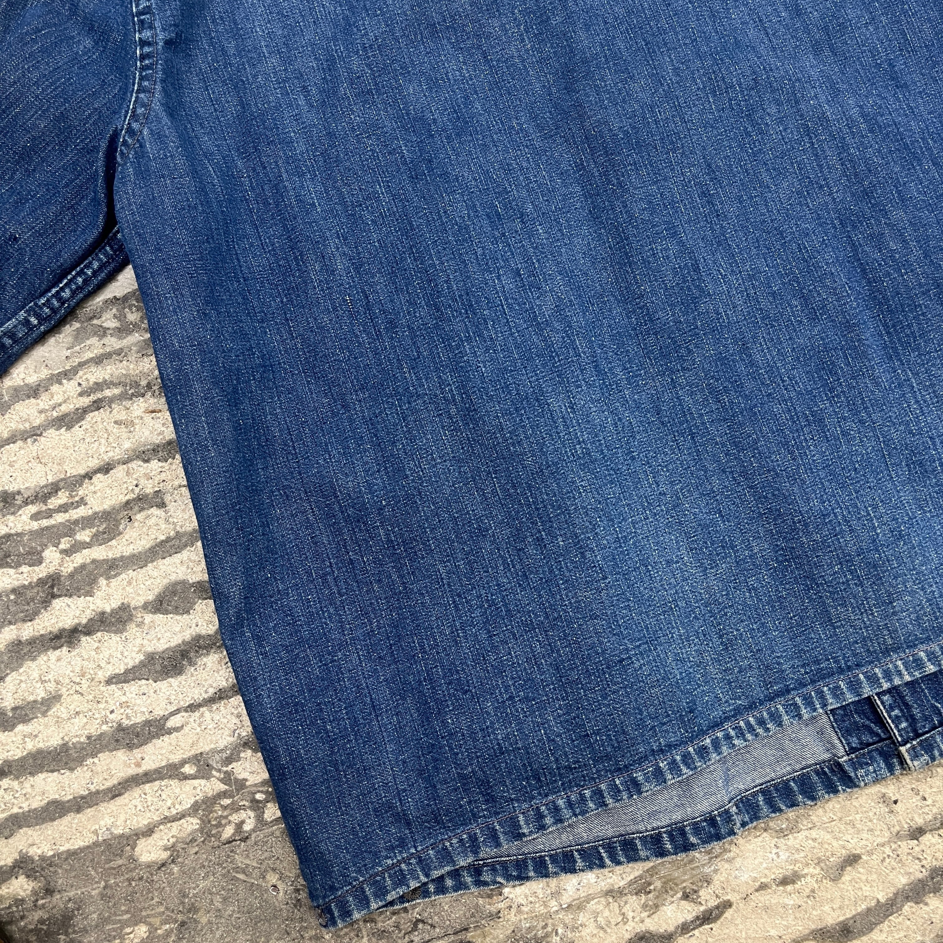 40s US NAVY Shawl Collar Denim Coverall 40年代 ネイビー アメリカ