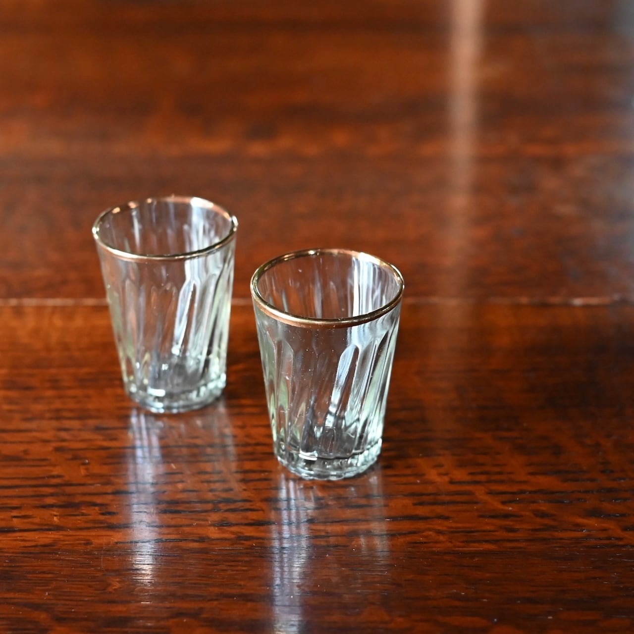 本日お買得タイムセールアンティークグラス　ガラス　ヴィンテージ Glass / グラス〈デザートグラス・食器・クリスタルガラス・店舗