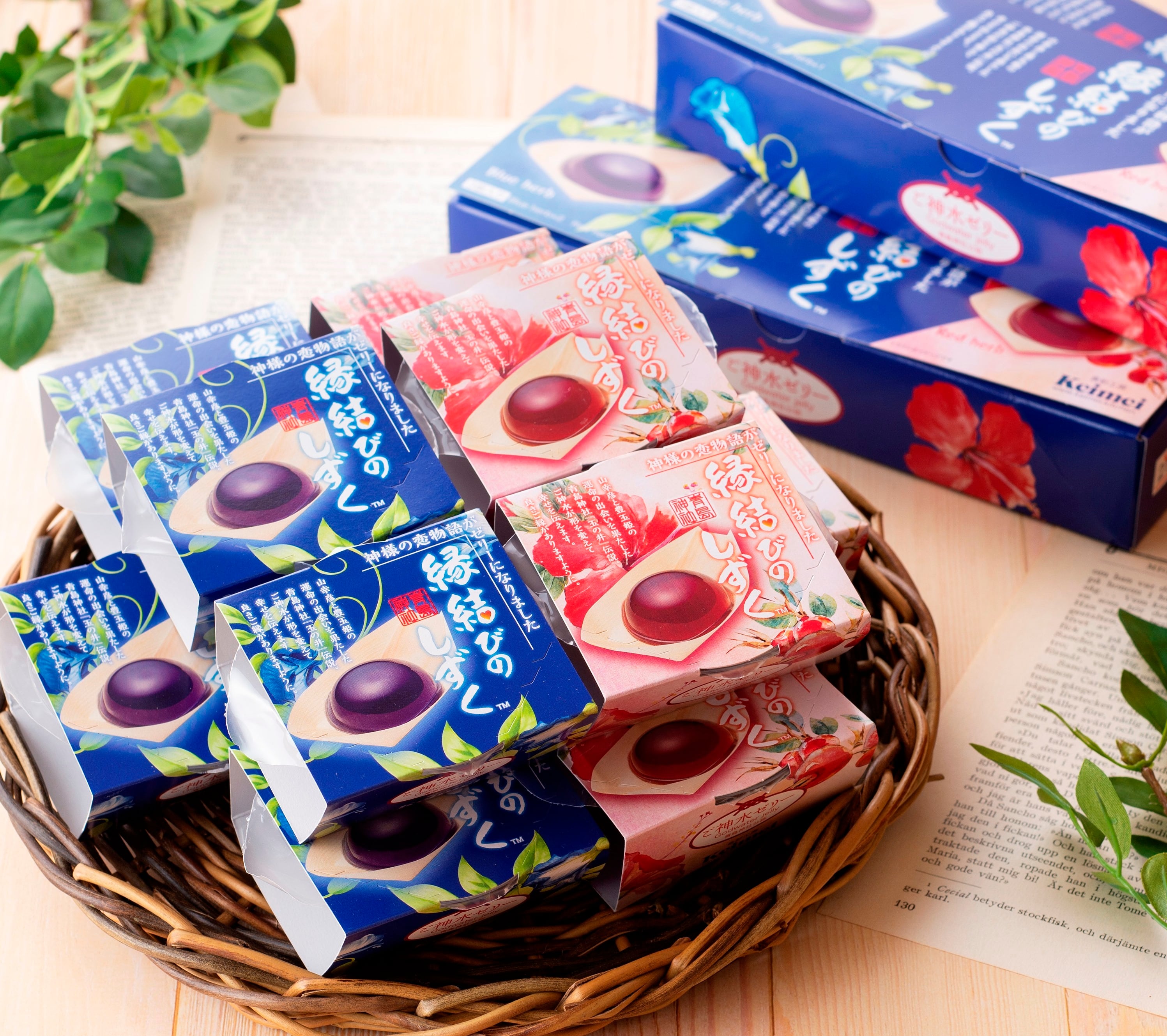 青島神社公認「縁結びのしずく®」ゼリー 3個箱入り | 食彩工房Keimei