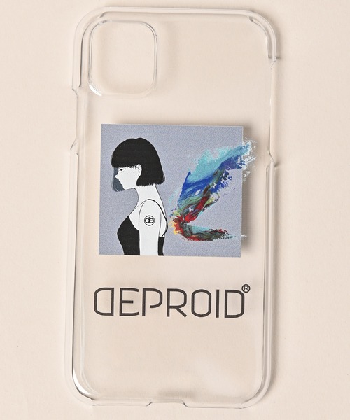 DEPROID×Itaru  SPLASH　 iPhone 11 Hard case (CLR)  DP-153