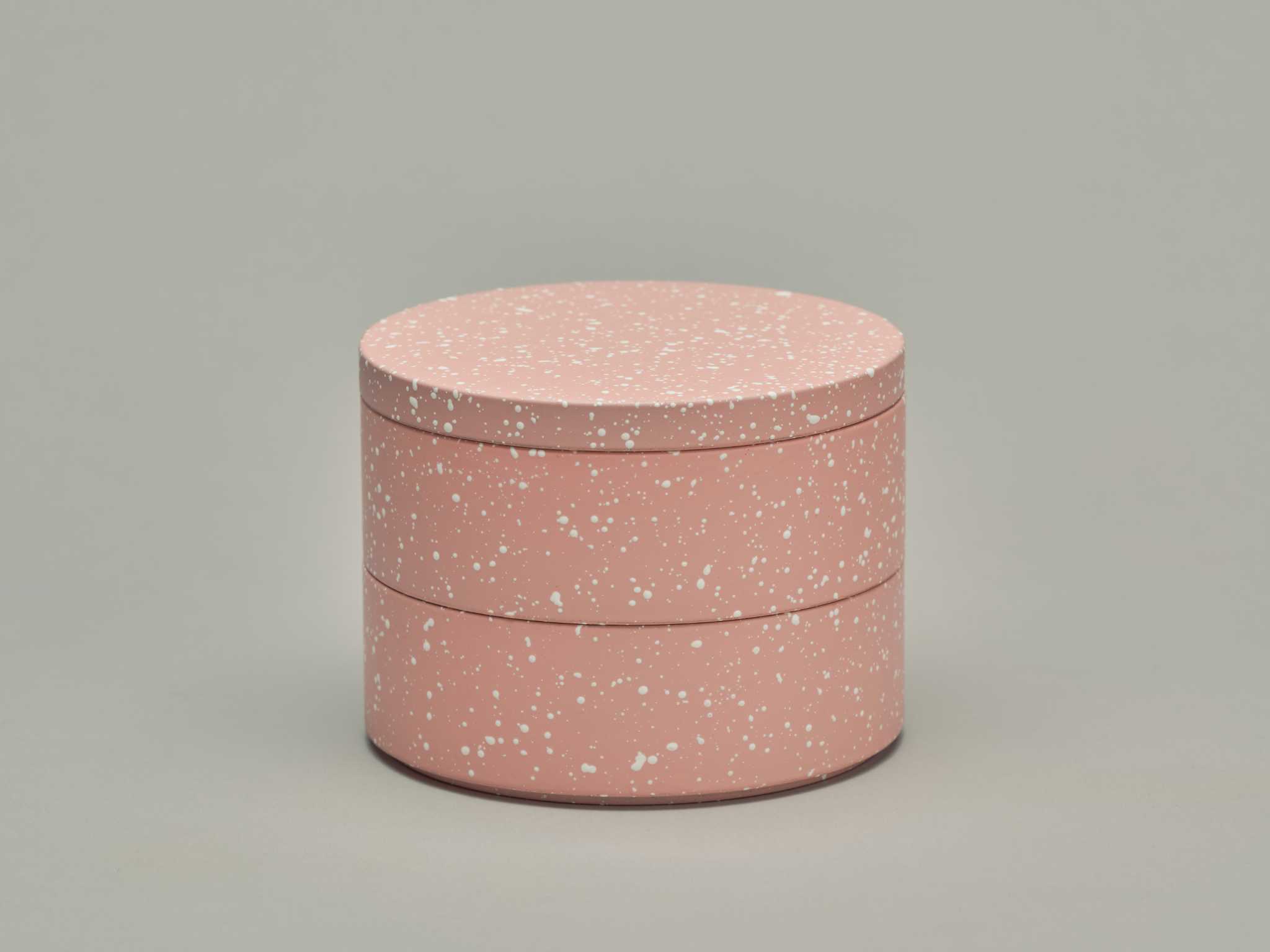 ボウル・2段セット 紅梅