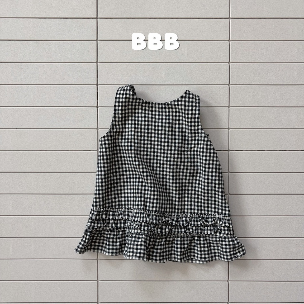 韓国子供服 / 26Autumn / 〖取寄〗BBB / デイジーレイヤードワンピース / ユニセックス / キッズ服 *XXS~XL*