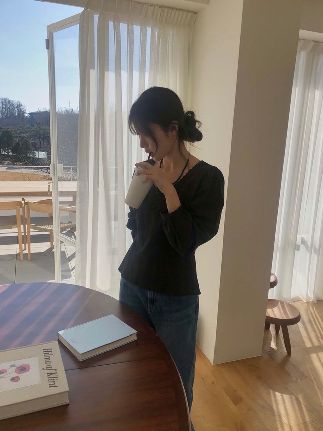 (予約) miel / Serine blouse 2color