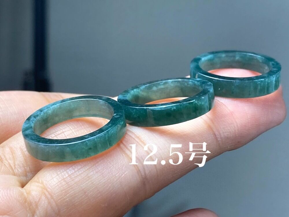 RS4-57 上品 宝石質 楕円 氷藍 天然グアテマラ産 A貨 本翡翠 