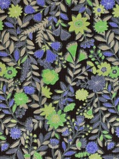 【受注商品】Rumi Rockきもの「フラワーパラダイス」チェルシー　[A687]