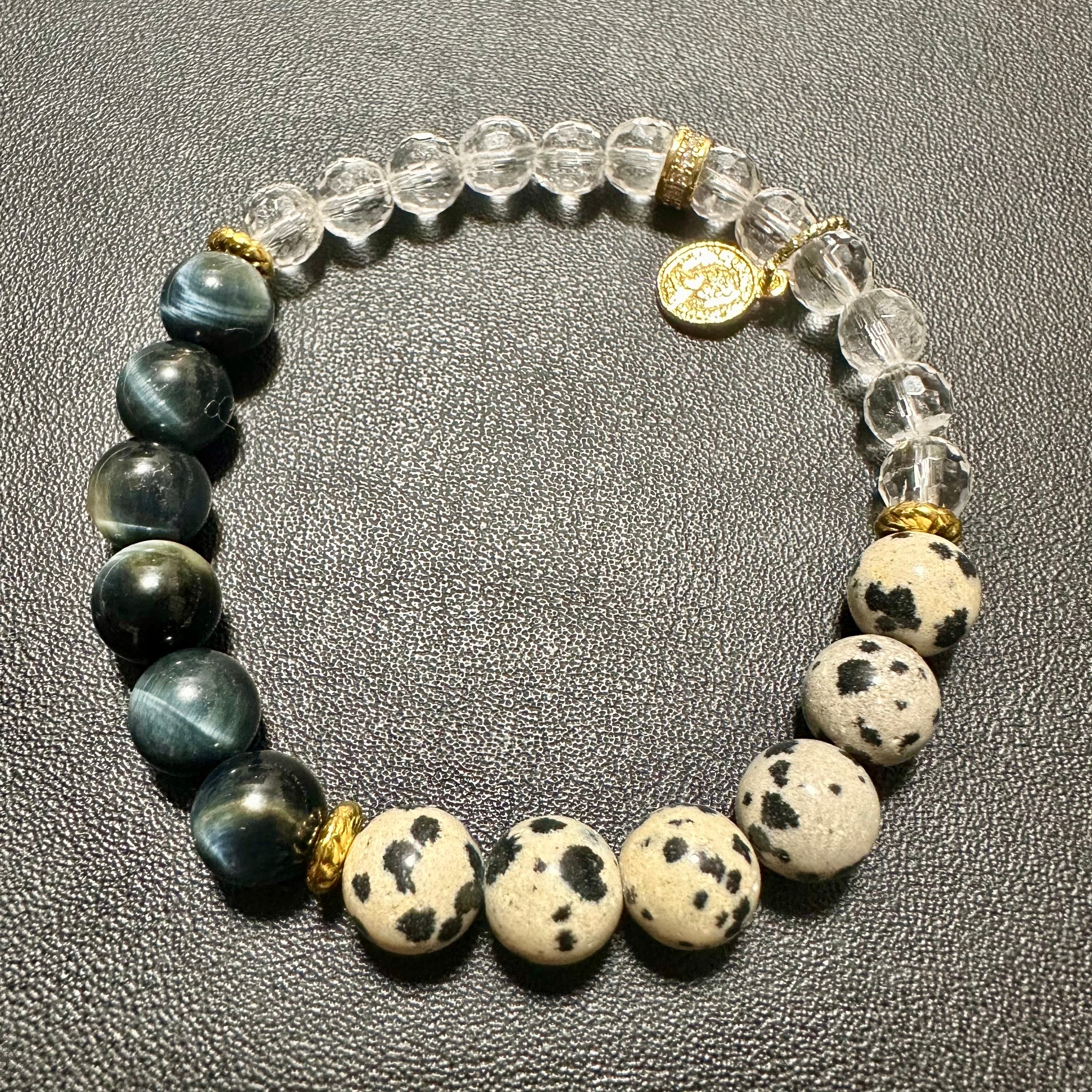 ゴールドルチル ルチル 天珠 シトリン ボタンカット デザインブレス ゴールドルチル ルチル 天珠 シトリン ボタンカット デザイン