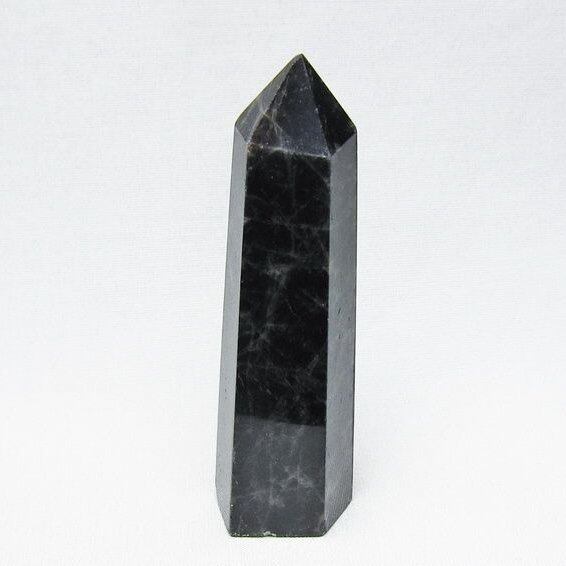 モリオン 六角柱 黒水晶 ポイント 置物 一点物 142-11216 | 天然石