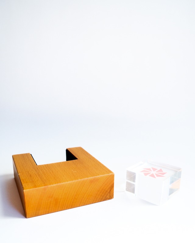 Wooden glass objects