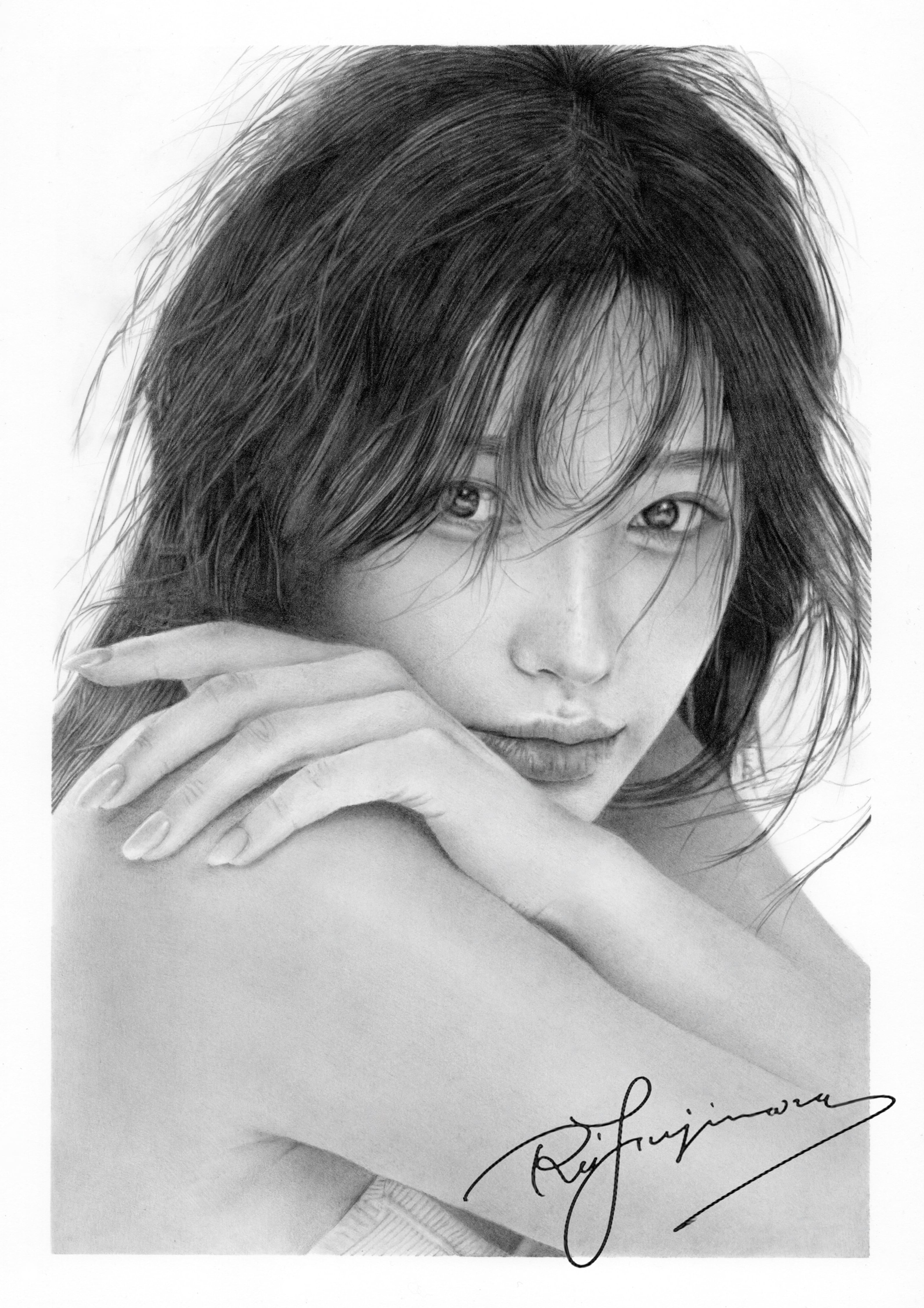 限定30部｜「藤原れい」｜A4複製画（作者直筆サイン・エディション入り