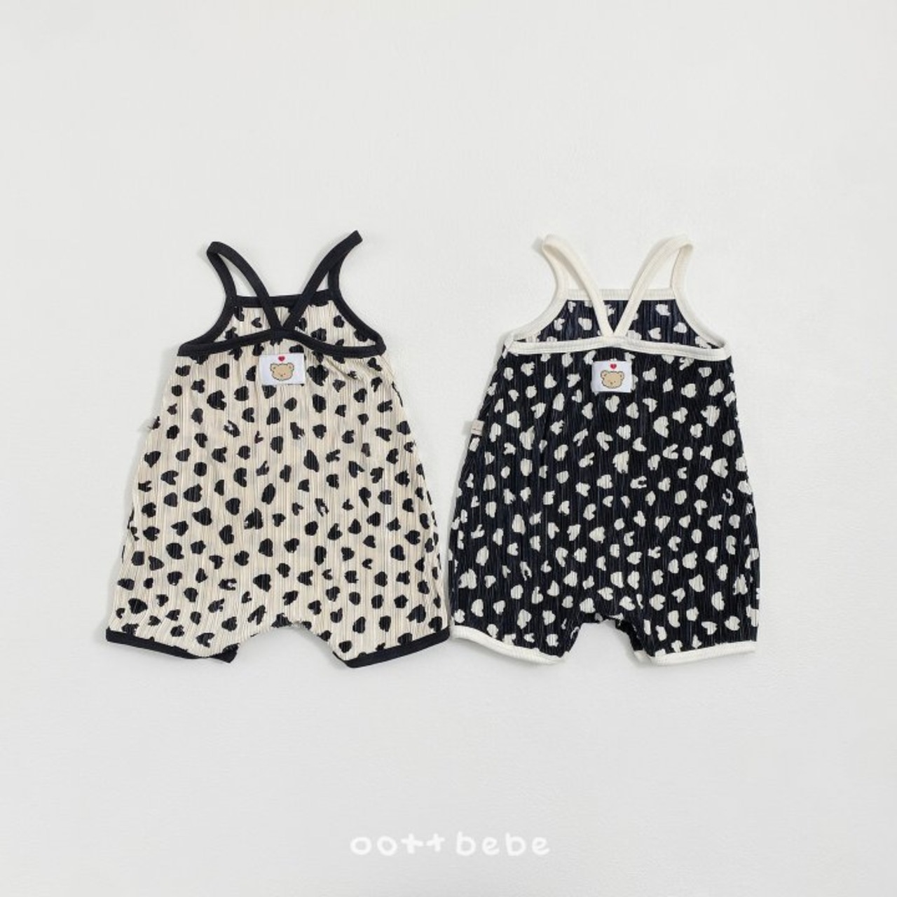 [oottbebe] Petit Leopard Print Full Bodysuit / [오뜨베베] 쁘띠호피전신슈트