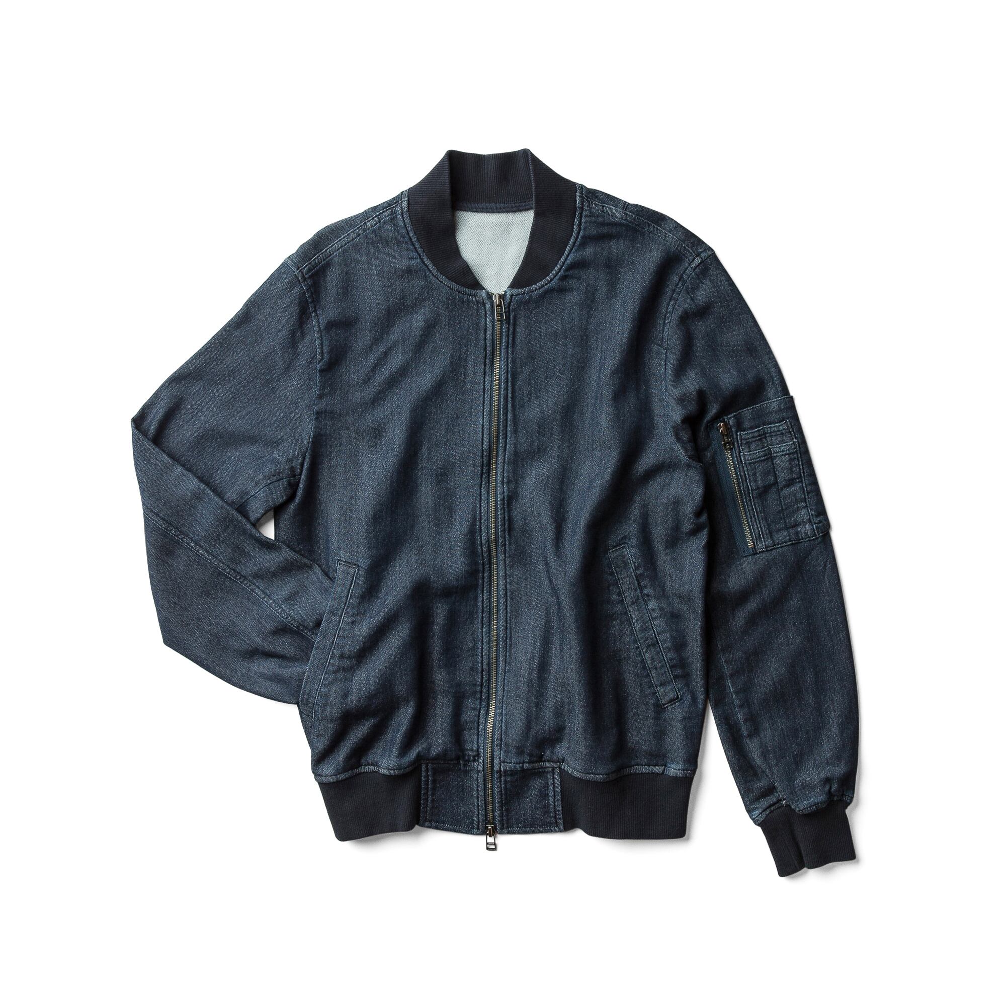 【STUSSY WOMEN×MADEMe】DENIM MA-1ブルゾン