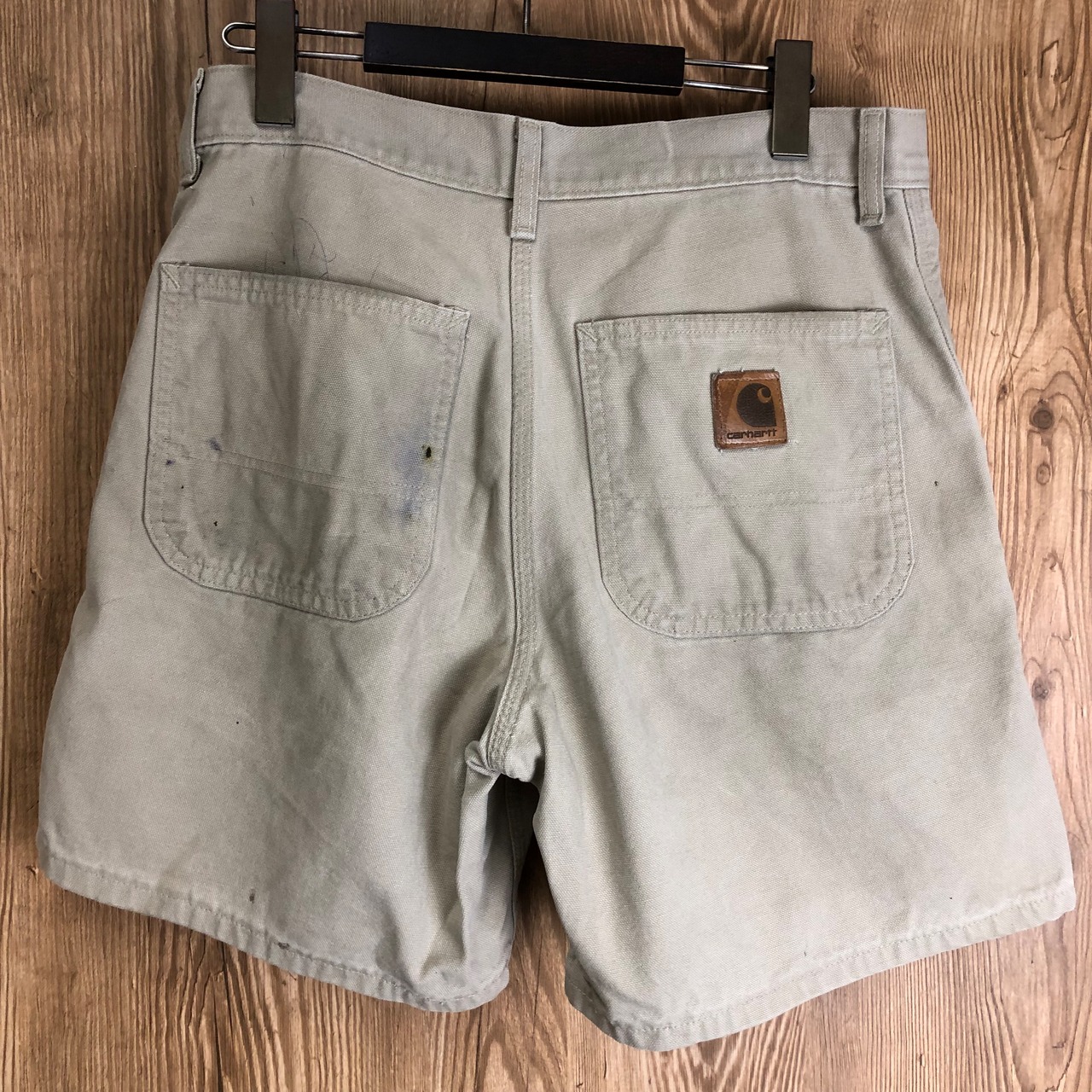 90s USA製 VINTAGE Carhartt ダック地 コットン ワークショーツ メンズ 
