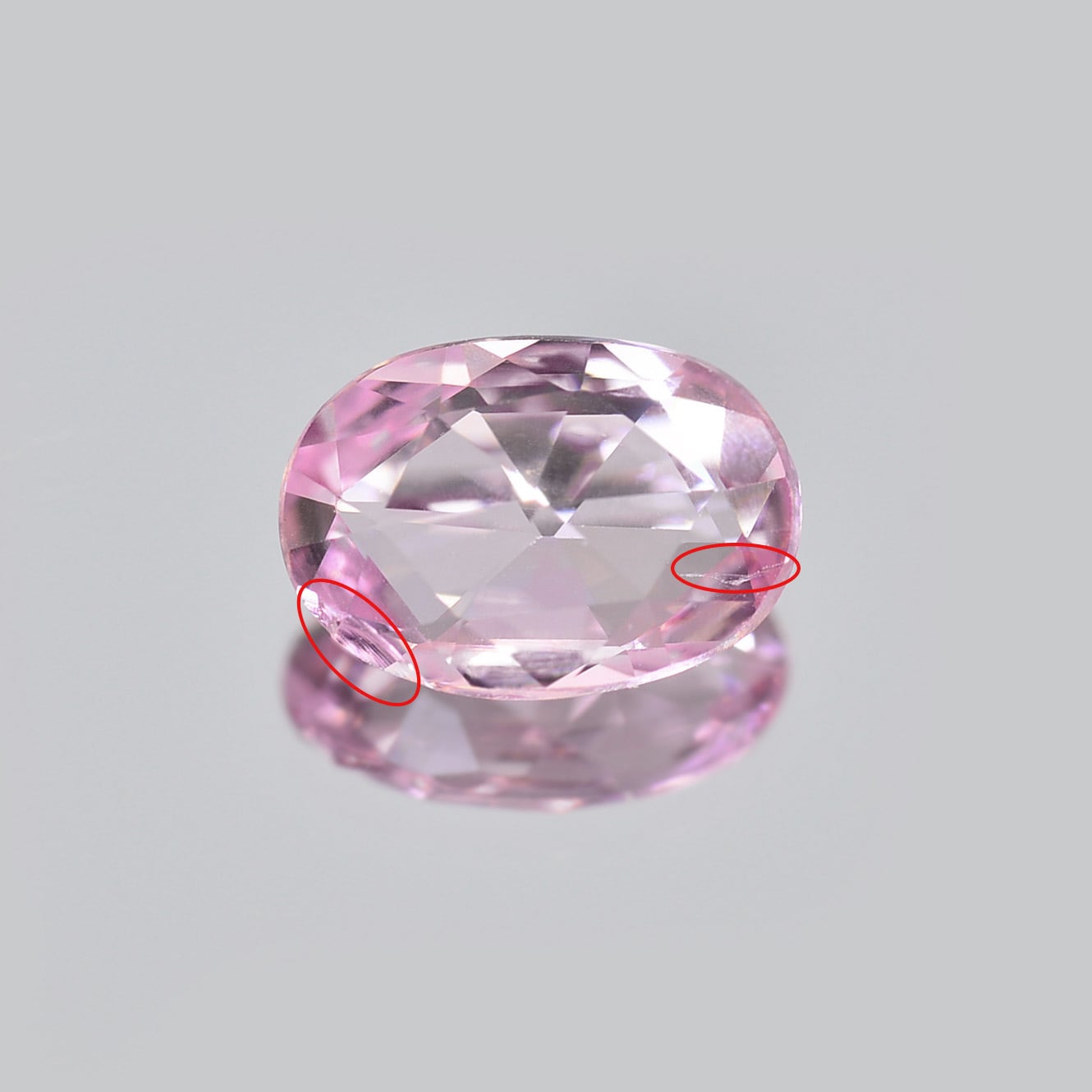 ソ付 ピンク スピネル 0.892ct ルース ローズカット