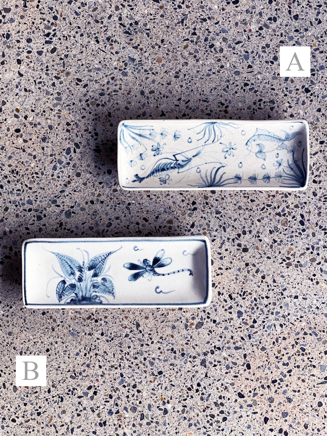 オールドバッチャン焼き／角皿