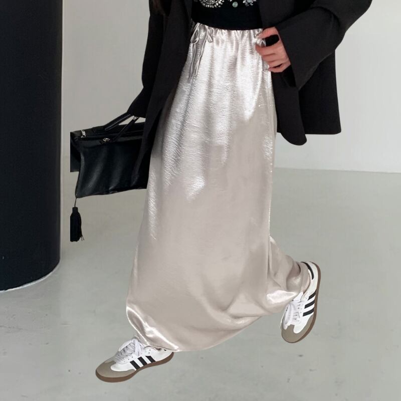 ラスターロングスカート R00635