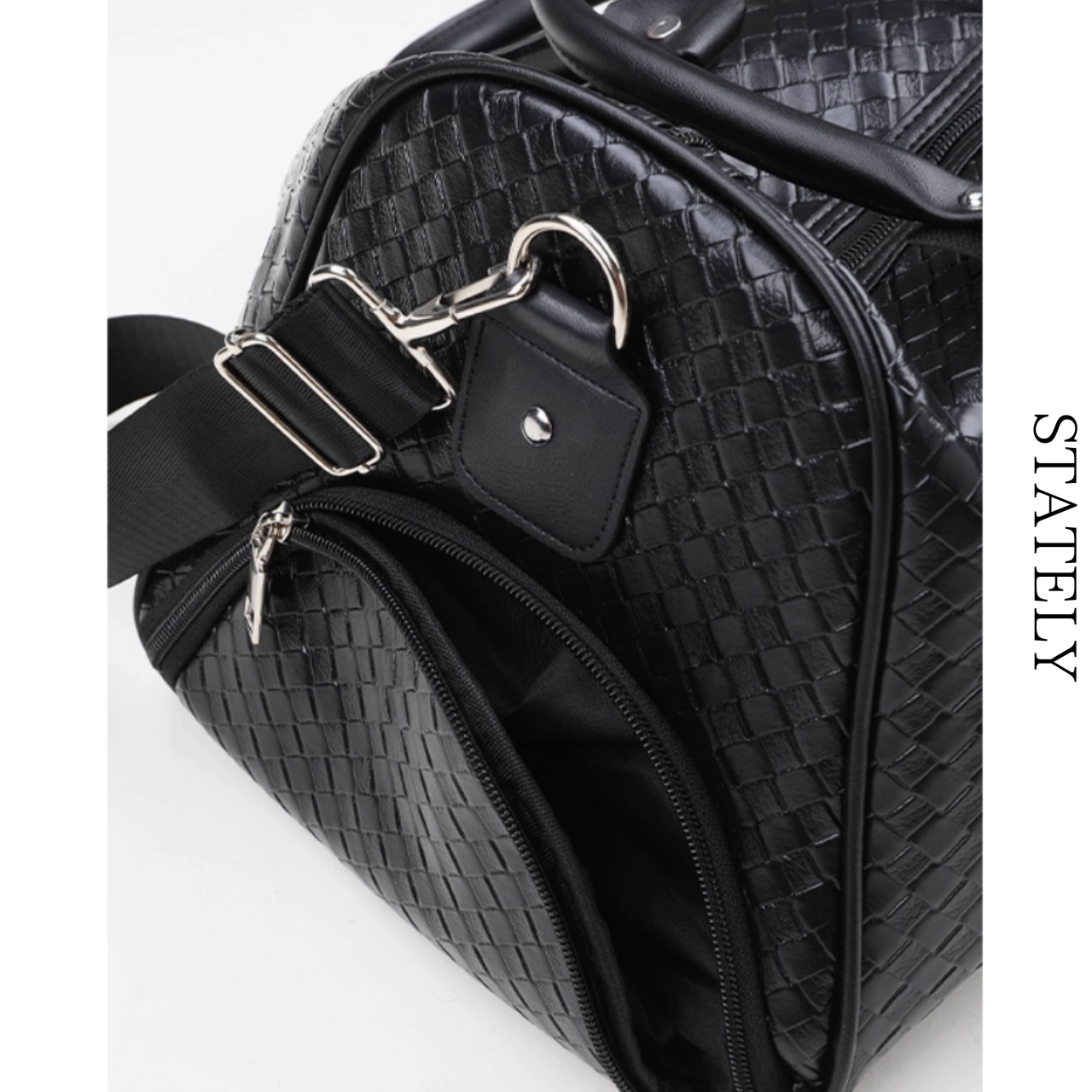 Woven 2way レザーボストン_G04・画像8