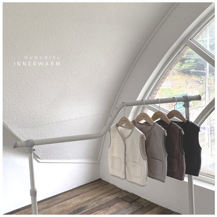 【 即納 】2025 秋新作 nunubiel ヌヌビエル フリースベスト baby&kids