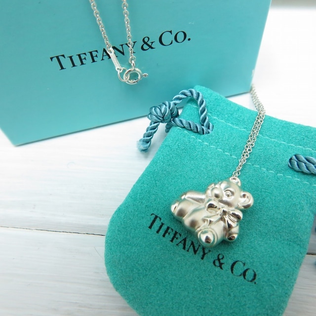 Tiffany & Co. ティファニー テディベア ネックレス 925 シルバー ペンダント
