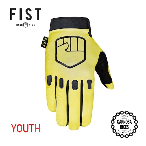 【FIST Handwear】 BLACK N YELLOW グローブ YOUTH キッズ用