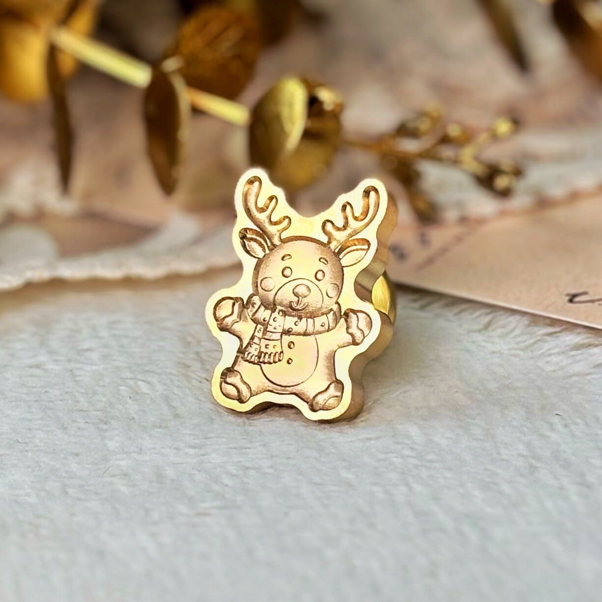 【縦27㎜×横20㎜】ダイカット トナカイ