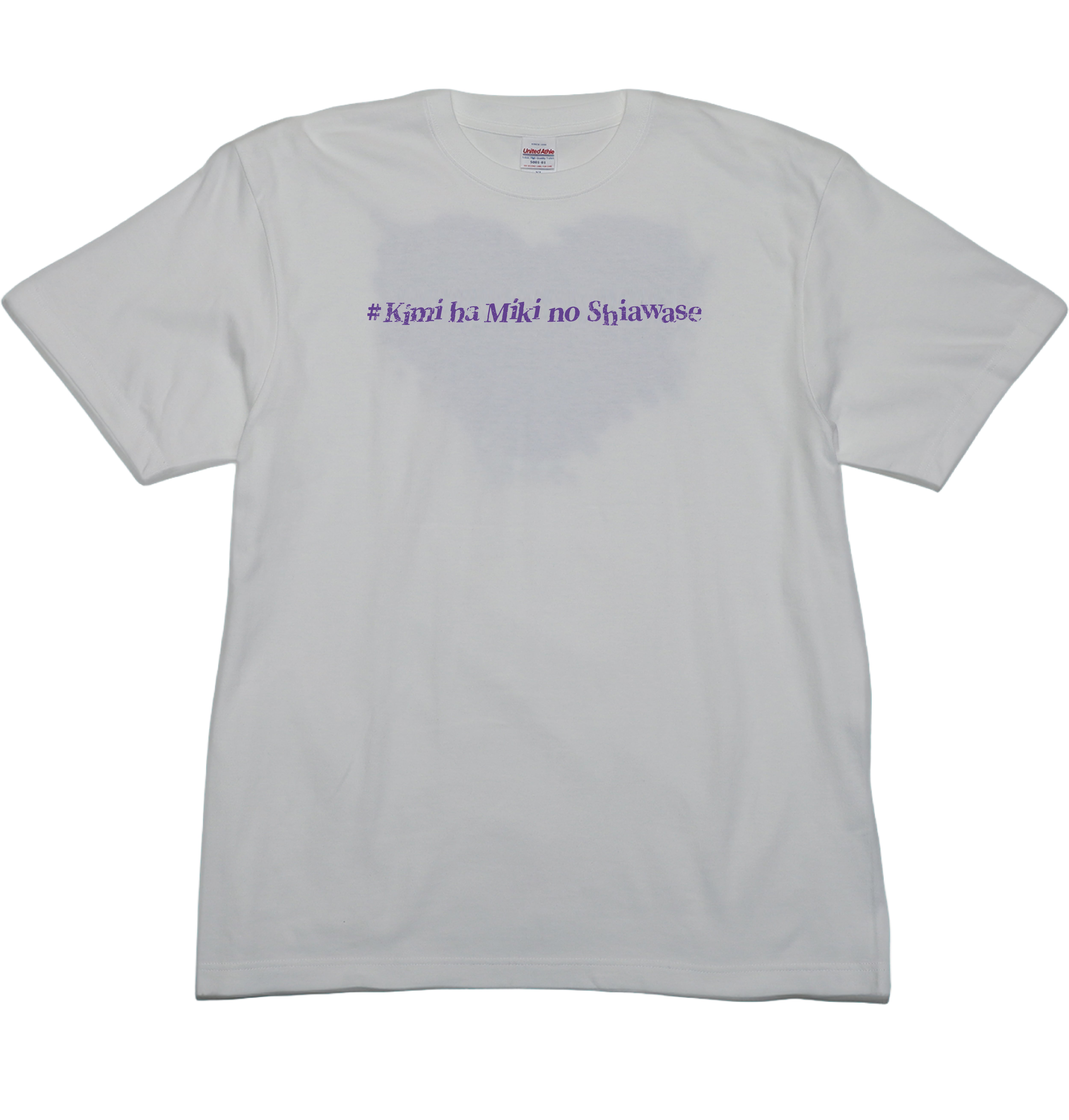 iLiFE! あいす　ラブコードtシャツ　推しtシャツ　白色　XL Music Motif T-Sh(＃ラブコード) | iLiFE! GOODS SHOP