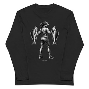 【MADAI】マダイ×釣りガール 長袖Tシャツ