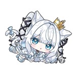 猫白縹なるグッズ　アクリルキーホルダー