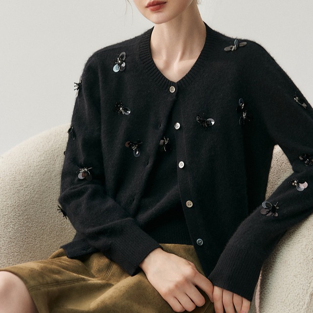Jeweled Ensemble Knit