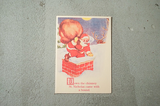 クリスマスのアメリカビンテージカード