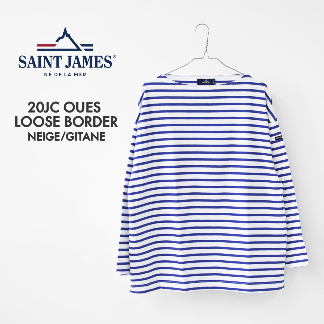 SAINT JAMES [20JC OUES LOOSE BORDER - NEIGE/GITANE] [20jclb-ne-git