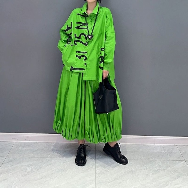 NEON GREEN MAXI M-8808