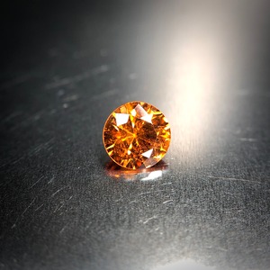 最も美しいオレンジ色 0.33ct UP 天然 マンダリンガーネット