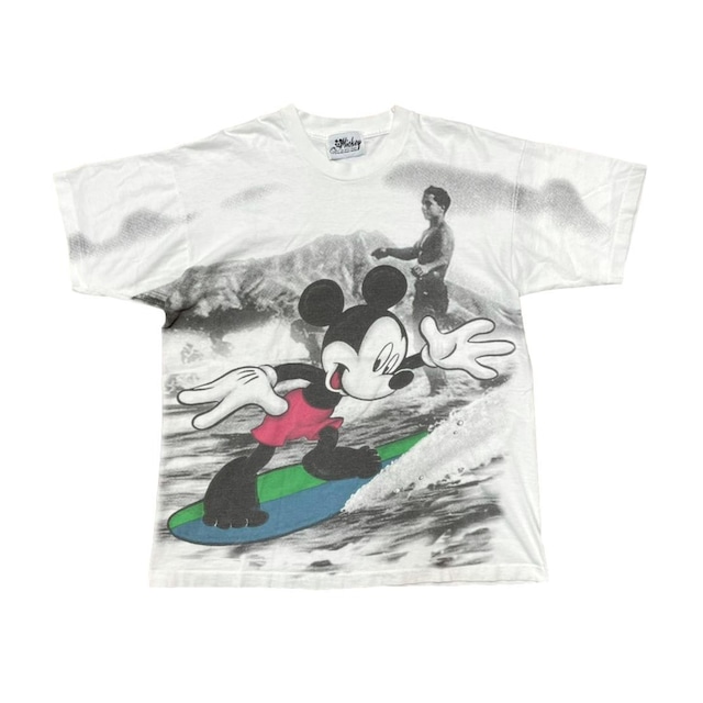 DISNEY SURFING MICKEY ALL OVER PRINT FIT LIKE XL 5704