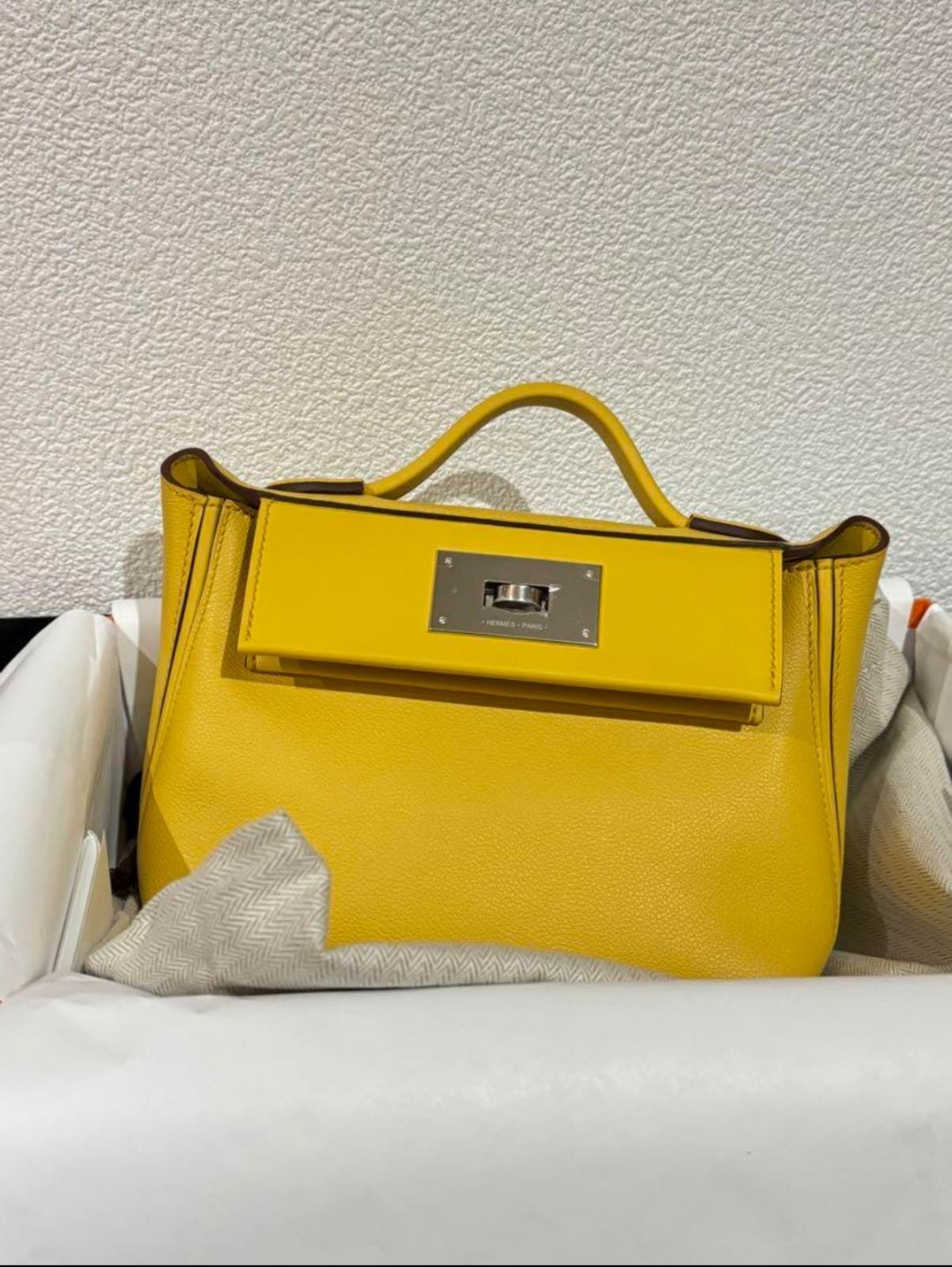 HERMES エルメス バッグ ヴァンキャトル 24/24 ミニ シルバー金具 