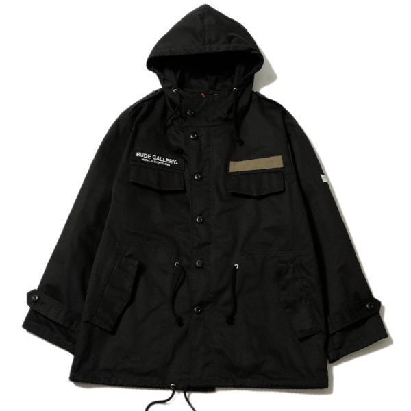 CREW COAT (BLACK) / RUDE GALLERY | Cross Road Blues