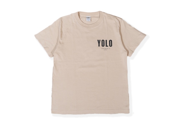 【YOLO surf T-shirt】/ sand beige