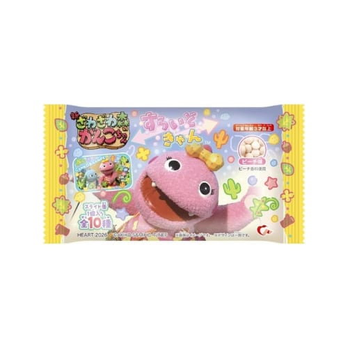 ざわざわ森のがんこちゃん すらいどきゃん 1BOX (10個入り) お菓子