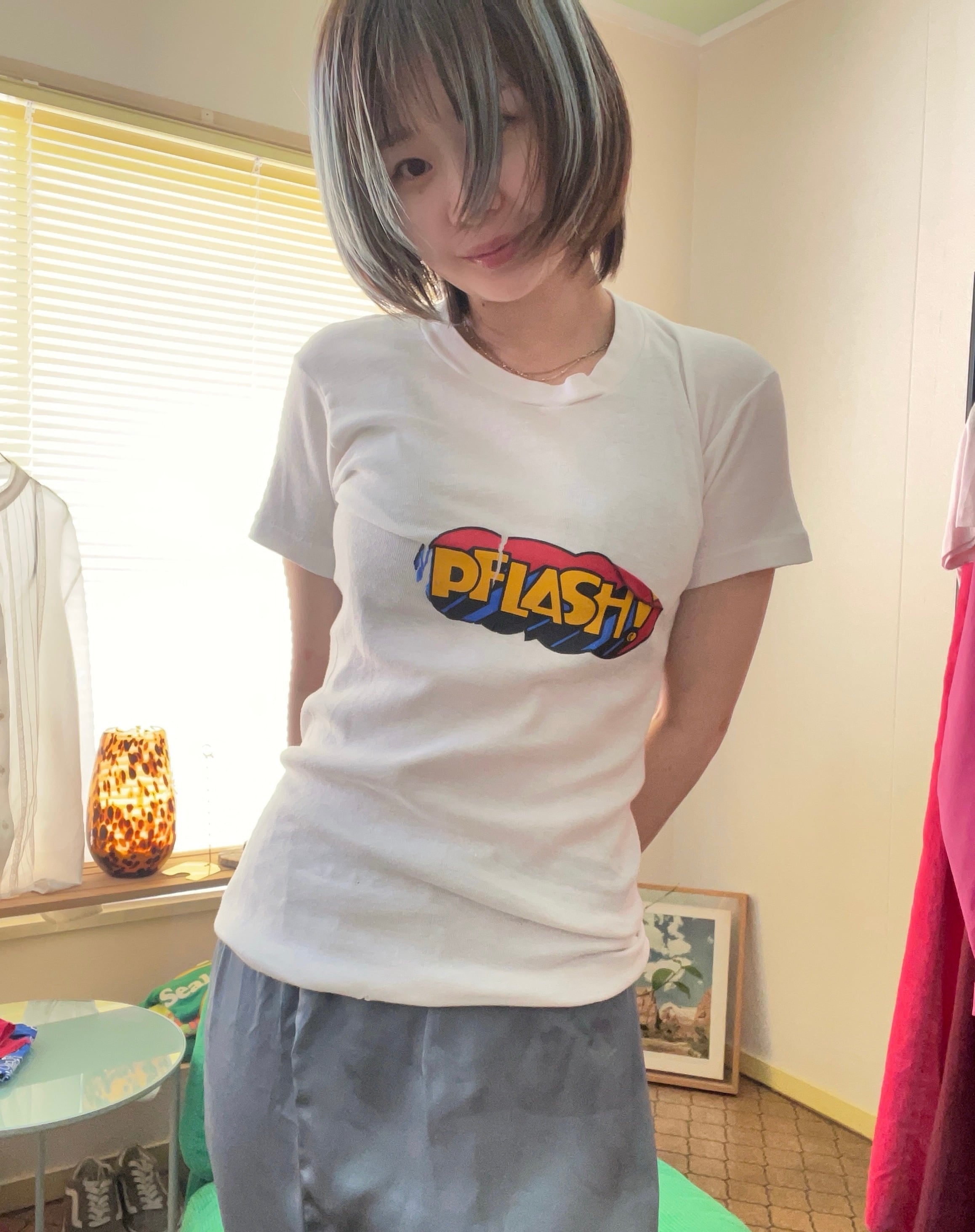 90s “PFLASH!” Pop Graphic T-Shirt