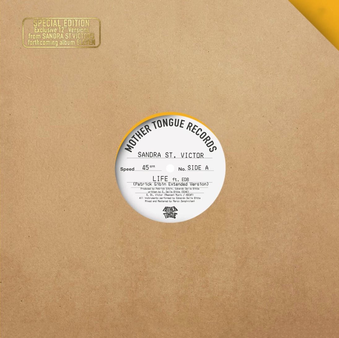 【12"】Sandra St.Victor - Life / Moonchild