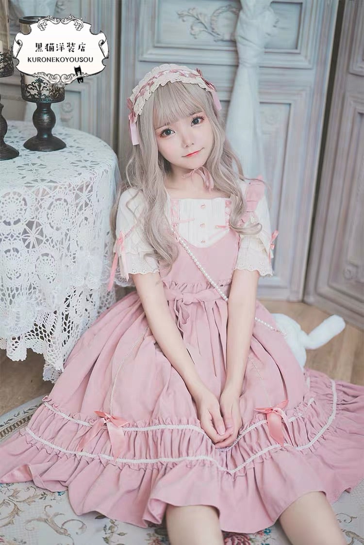ruffle dress 8y お茶会ワンピース