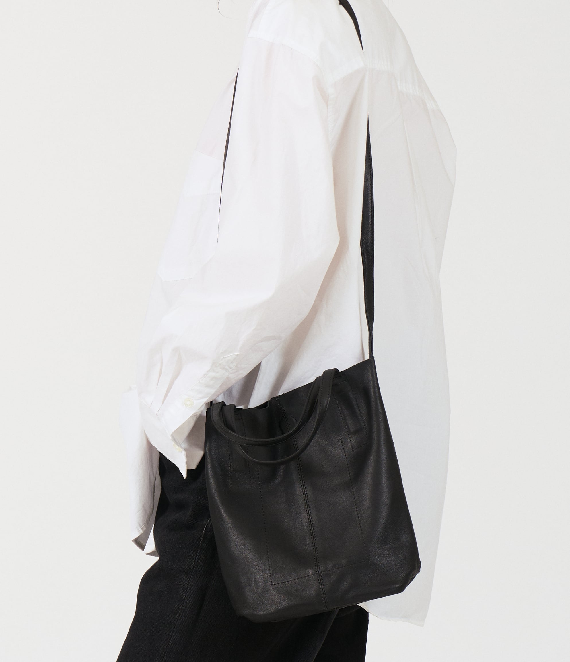 2WAY SMALL TOTE（S size）BLACK | Morphee（モルフェ）
