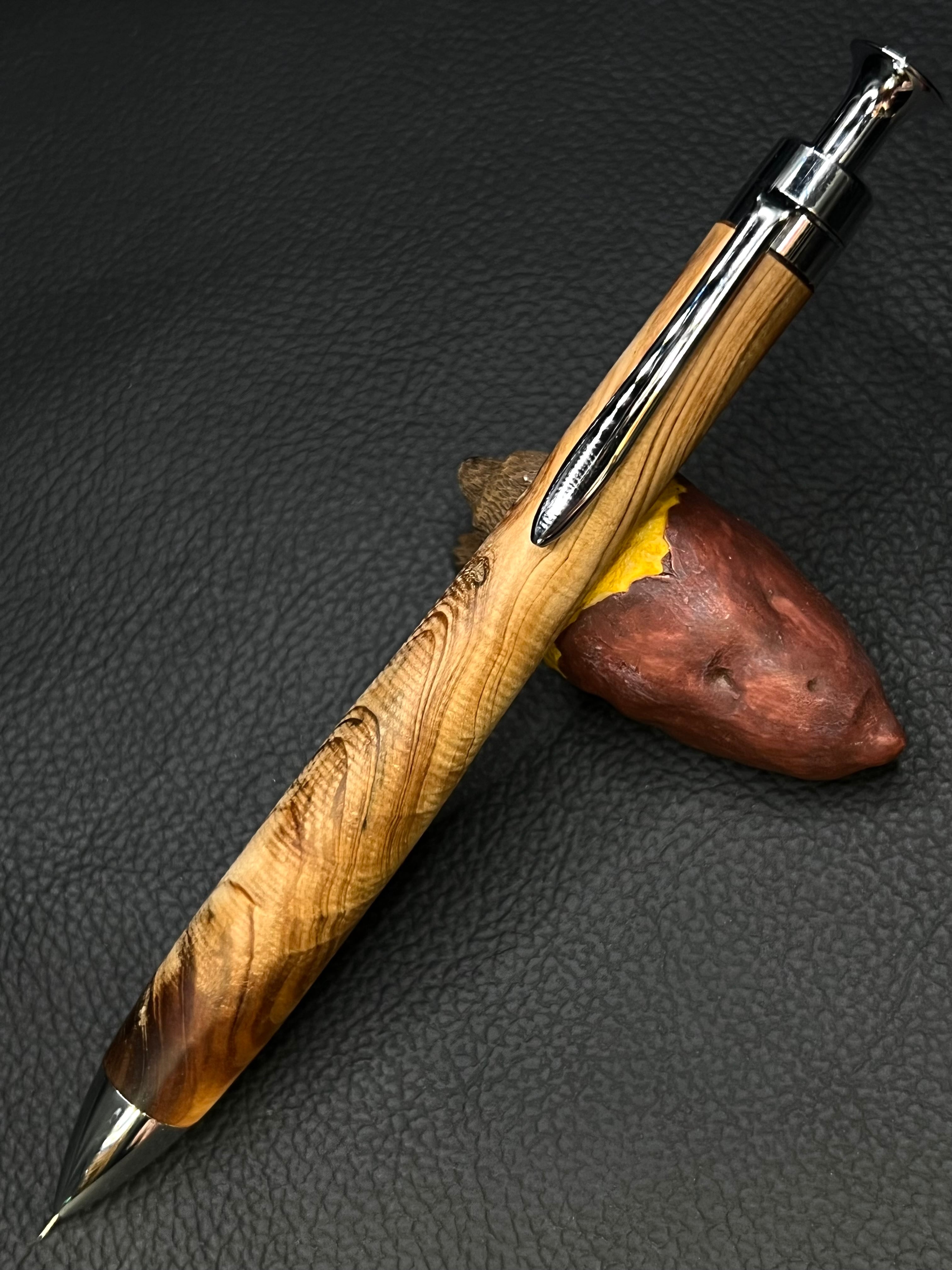 こぶた工房　マスールバーチ　極上　BK　シャープペンシル 15 マスールバーチ 極上杢 | こぶた工房