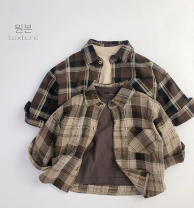 2024秋冬新作★韓国風子供服★ベビー服 ★キッズ服★長袖 シャツ★トップス 90-140cm  2色
