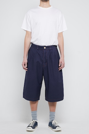 OXFORD WIDE SHORTS-NAVY